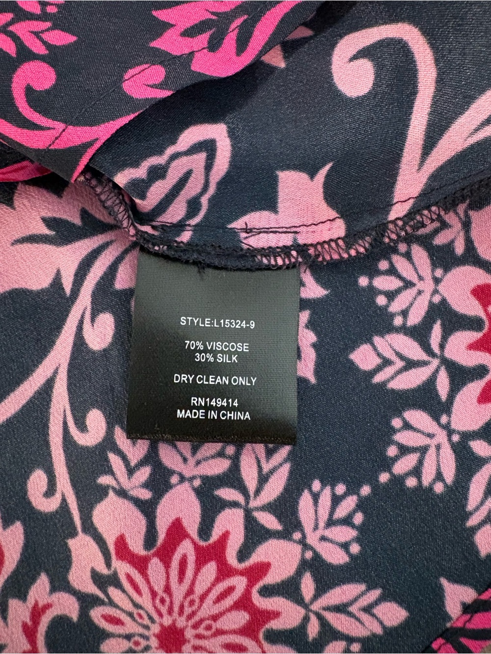JOHNNY WAS (JADE) STEFFIE BLOUSE, XL - Picture 11 of 12